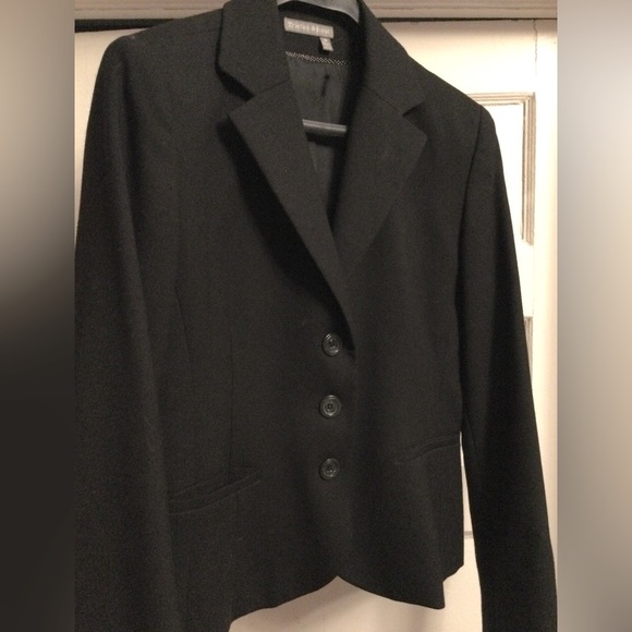 Classic Black Wool Tristan & Iseut Blazer - Picture 1 of 10